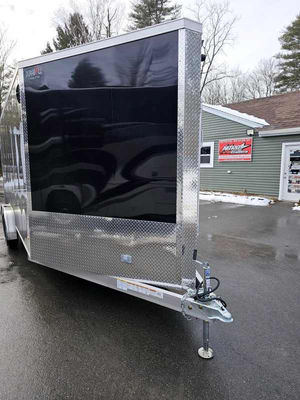 2024 Durabull Trailers 7.5x18 snowmobile trailer sxs utv atv extra