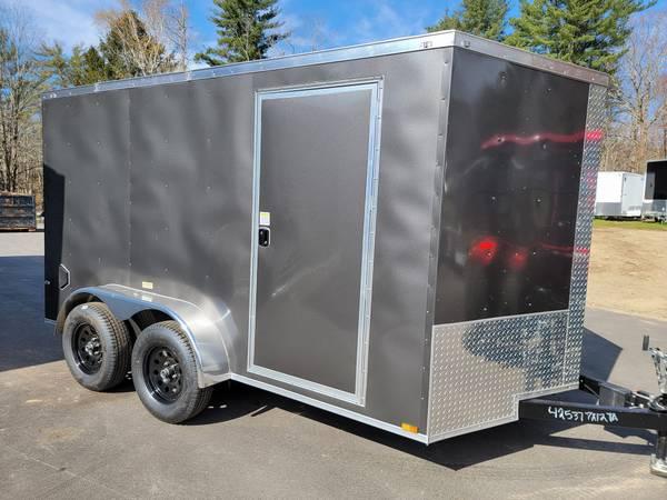 2022 Maximum Cargo 7x12 TA Rear Ramp Cargo / Enclosed Trailer