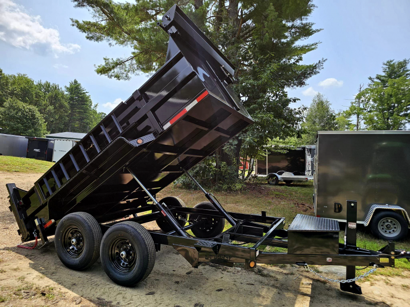 2025 Quality Steel and Aluminum 7x12 12,000lb gvwr dump trailer with hydraulic jack  Dump Trailer qNIx72bljcl0