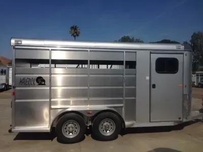 2027 Maverick Trailers Aluminum 2 Horse Trailer