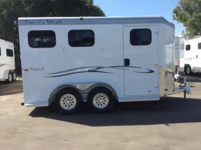 2027 Trails West Manufacturing CLASSIC II Horse Trailer