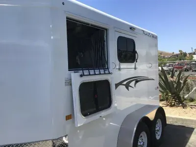 2027 Trails West Manufacturing 2 Horse Bp Trailer