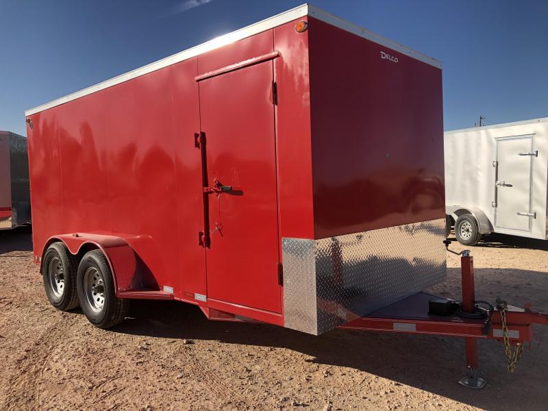 2020 Delco 6.8x16 HD Steel Cargo Trailer 2020 Delco 6.8x16 HD Steel Cargo Trailer