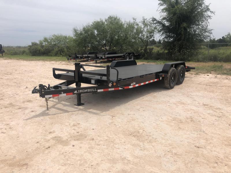 2021 Iron Bull 20' 14K Steel Deck Carhauler Trailer 2021 Iron Bull 20' 14K Steel Deck Carhauler Trailer