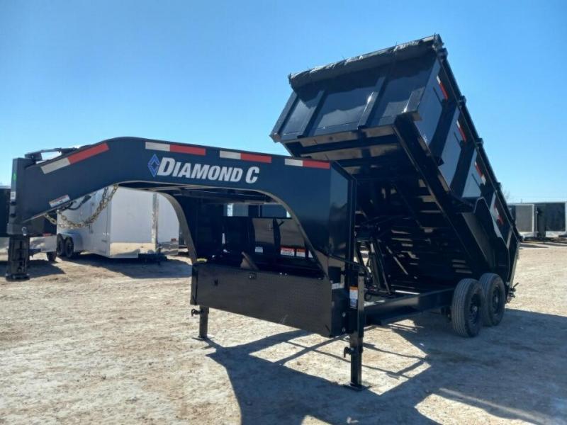 2022 Diamond 14' 14K 44" sided Gooseneck Dump Trailer 2022 Diamond 14' 14K 44" sided Gooseneck Dump Trailer