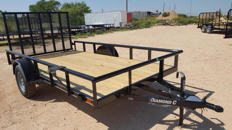 2020 Diamond C 77"x12' Landscape Utility Trailer 2020 Diamond C 77"x12' Landscape Utility Trailer