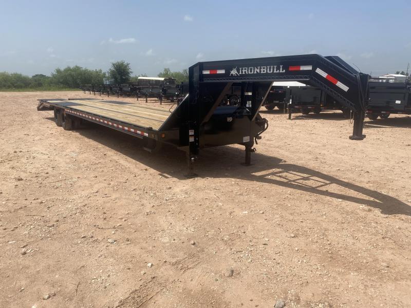 2022 Iron Bull 40' 25,000 GVW Gooseneck w/ EOH Brakes Rampage Ramps 2022 Iron Bull 40' 25,000 GVW Gooseneck w/ EOH Brakes Rampage Ramps