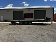 2018 LAMAR 102X24 TRIPLE AXLE DECK OVER MAX RAMPS 