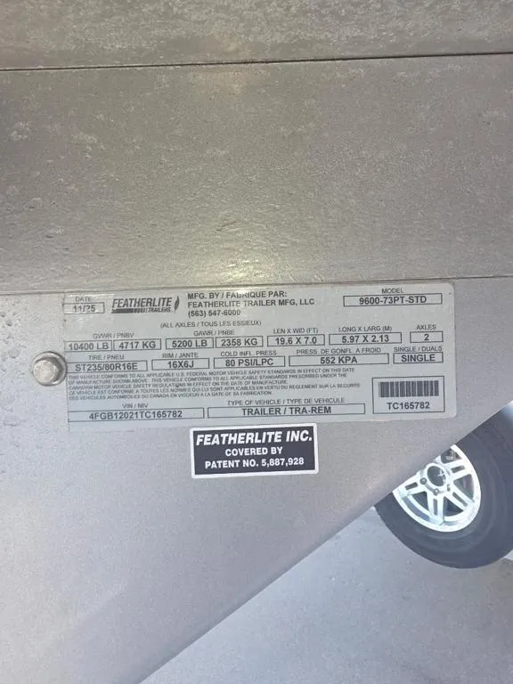 used Other Trailers Featherlite  for sale, in Roca, NE Thumbnail 9