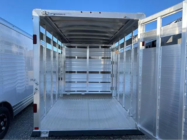 new Stock / Stock Combo Trailers Featherlite  for sale, in Roca, NE Thumbnail 5