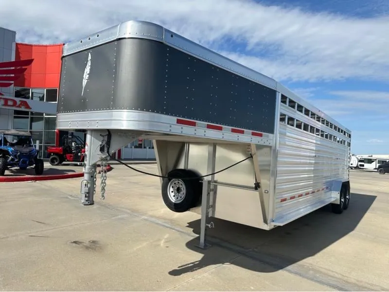 new Stock / Stock Combo Trailers Featherlite  for sale, in Roca, NE Thumbnail 2