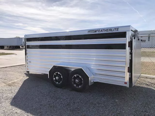 new Stock / Stock Combo Trailers Featherlite  for sale, in Roca, NE Thumbnail 2