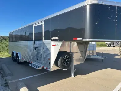 2026 Sundowner Trailers Workhorse 24' Aluminum Enclosed Cargo Gooseneck