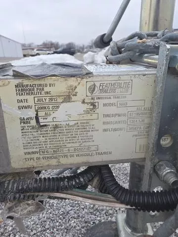 used Utility Trailers Featherlite  for sale, in Roca, NE Thumbnail 2