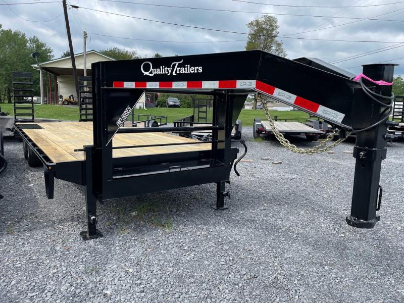2023 Quality Trailers 24' Pro Gooseneck Deckover 17k Equipment Trailer 2023 Quality Trailers 24' Pro Gooseneck Deckover 17k Equipment Trailer