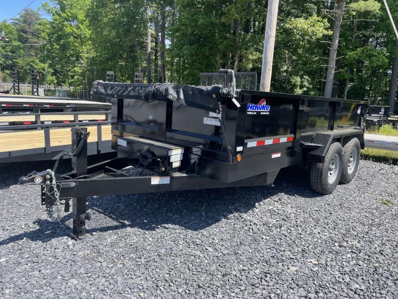 2023 Hawke Trailers 14' Low Profile 14k Dump Trailer 2023 Hawke Trailers 14' Low Profile 14k Dump Trailer