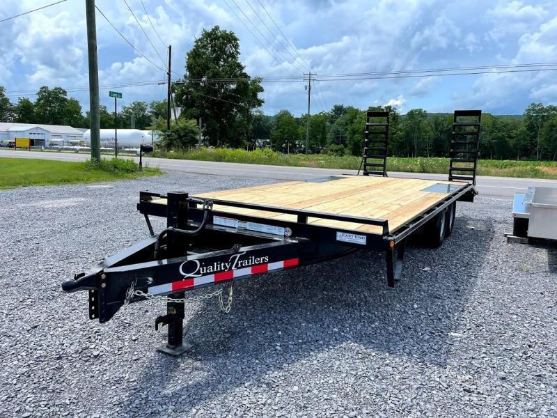 2022 Quality Trailers 20' Gen Deckover Equipment Trailer 2022 Quality Trailers 20' Gen Deckover Equipment Trailer