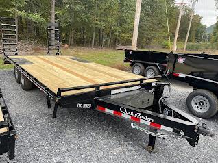2022 Quality Trailers 20' Deckover 12k Equipment Trailer 2022 Quality Trailers 20' Deckover 12k Equipment Trailer