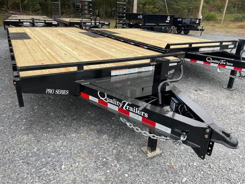 2022 Quality Trailers 20' Deckover 10k Equipment Trailer 2022 Quality Trailers 20' Deckover 10k Equipment Trailer