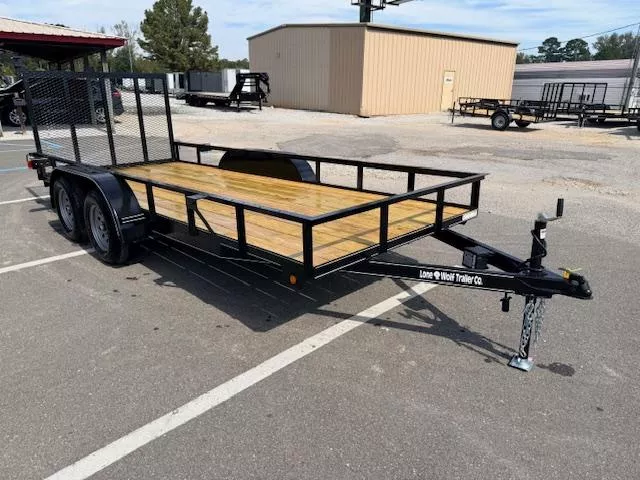 2025 Lone Wolf Trailer UT TA 6X16 Utility Trailer