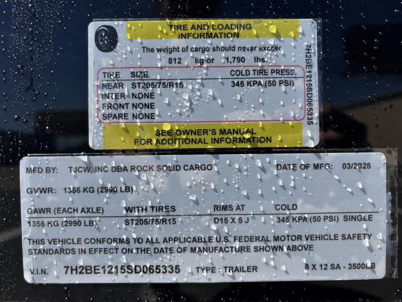 new Cargo (Enclosed) Trailers Rock Solid Cargo  for sale, in Northport, AL Thumbnail 4