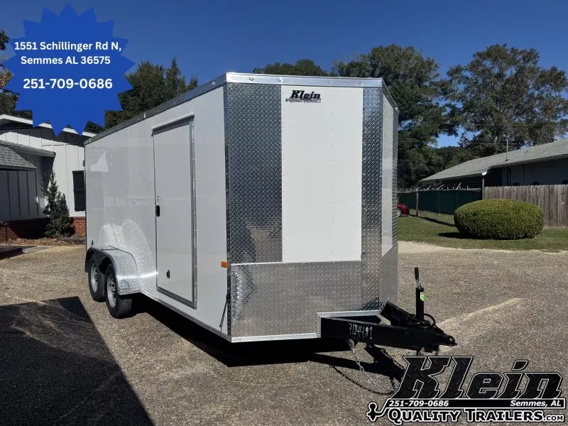 2026 Rock Solid Cargo 7X16 Tandem Axle Cargo / Enclosed Trailer