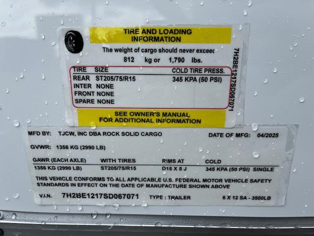 new Cargo (Enclosed) Trailers Rock Solid Cargo  for sale, in Northport, AL Thumbnail 7