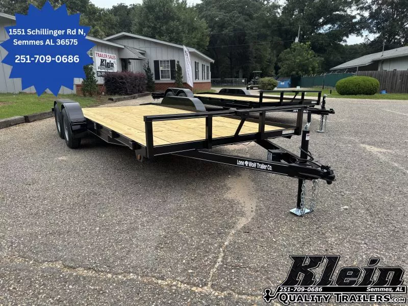 2025 Lone Wolf Trailer 83X18 Car Hauler