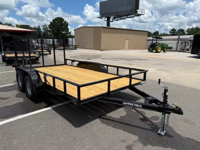 2025 Lone Wolf Trailer 83X14 UT TA Utility Trailer