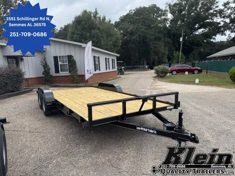 2025 Lone Wolf Trailer 83X18 Car Hauler