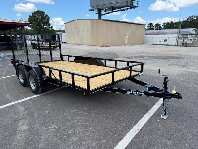 2025 Lone Wolf Trailer 83X14 UT TA Utility Trailer