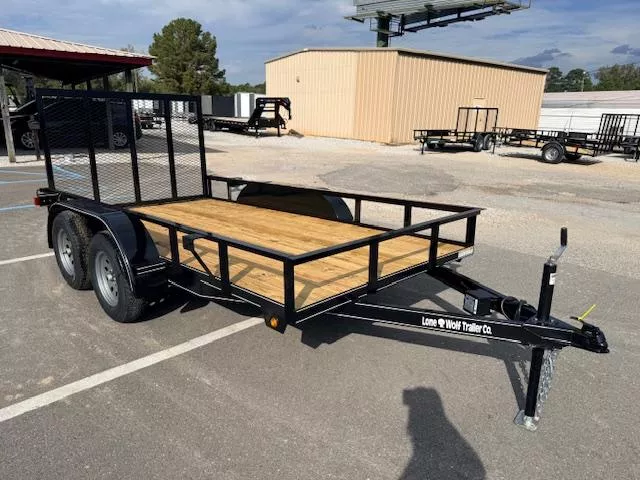 2025 Lone Wolf Trailer UT TA 6X12 Utility Trailer