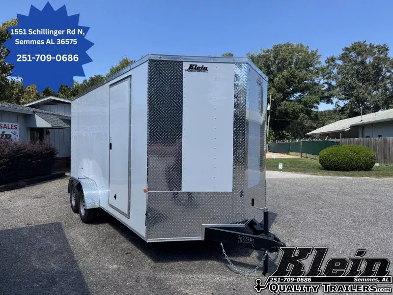 2026 Rock Solid Cargo 7X16 Tandem Axle Cargo / Enclosed Trailer