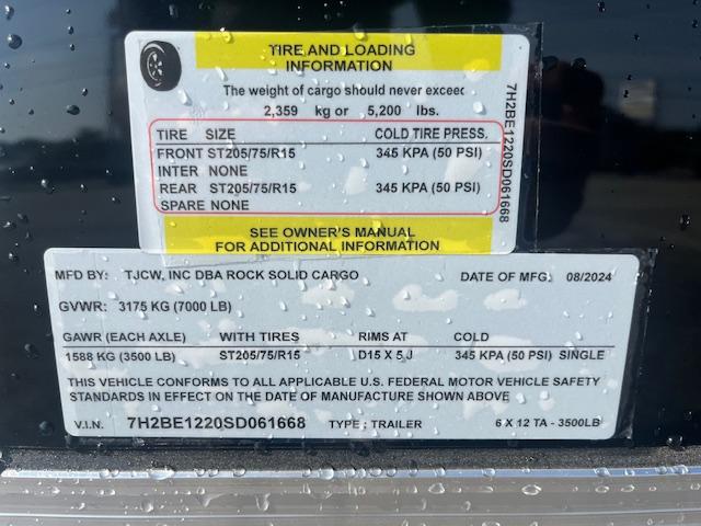 new Cargo (Enclosed) Trailers Rock Solid Cargo  for sale, in Northport, AL Thumbnail 5