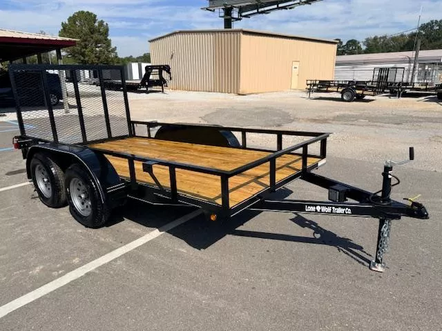 2025 Lone Wolf Trailer UT TA 6X12 Utility Trailer