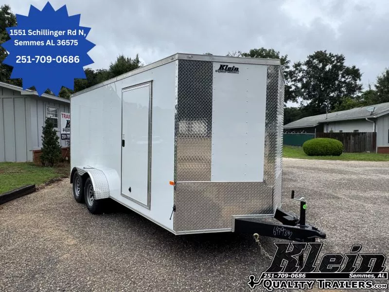 2026 Rock Solid Cargo 7X16 Tandem Axle Cargo / Enclosed Trailer