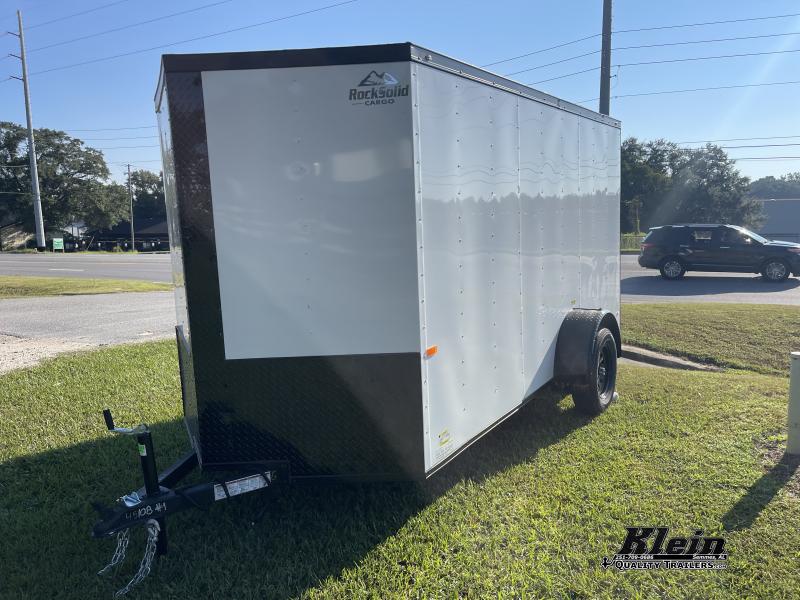 2023 Rock Solid Cargo 6X12 Cargo / Enclosed Trailer Enclosed Cargo Utility Dump