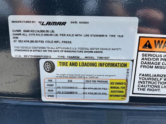 new Tilt Trailers Lamar Trailers  for sale, in Northport, AL Thumbnail 3