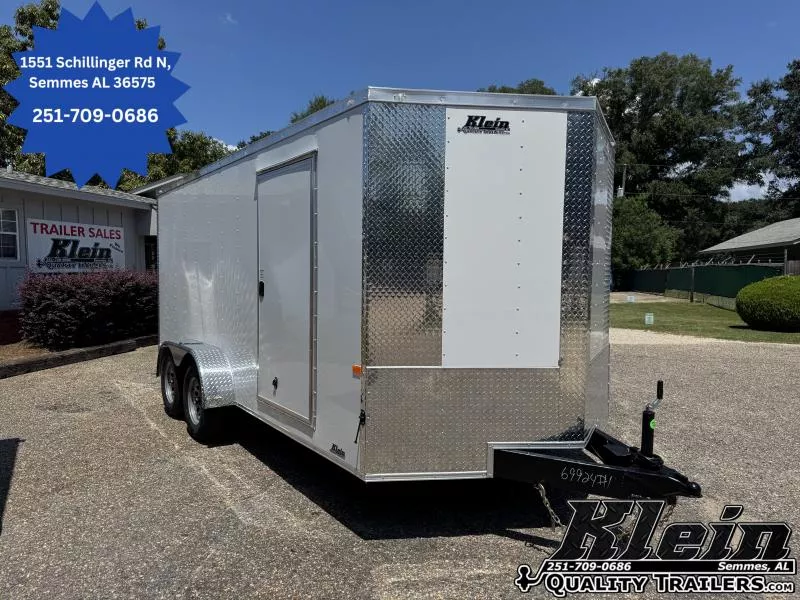 2026 Rock Solid Cargo 7X16 Tandem Axle Cargo / Enclosed Trailer