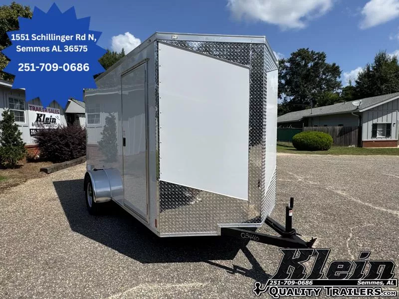 2025  6X12 Single Axle Cargo / Enclosed Trailer