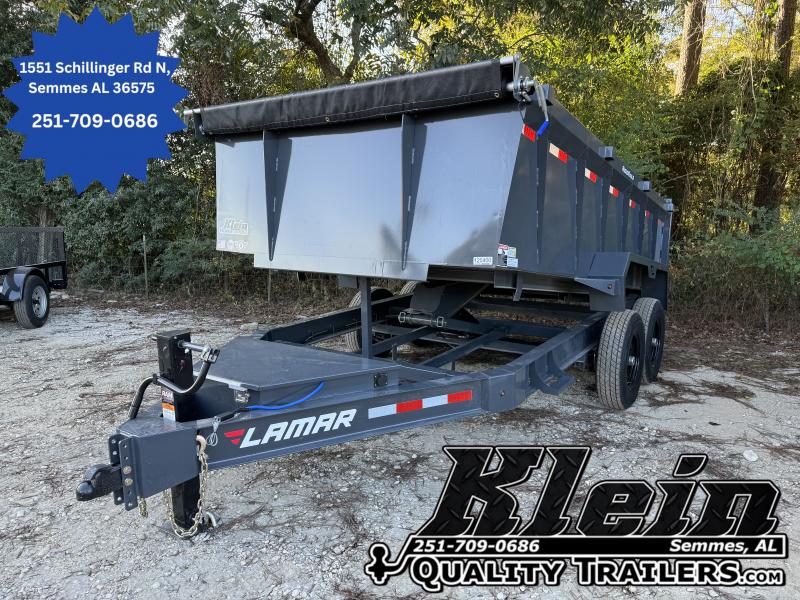 2024 Lamar Trailers 83X14X3 Dump Trailer