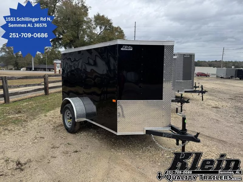 2025 Rock Solid Cargo 5X8 Single Axle Cargo / Enclosed Trailer