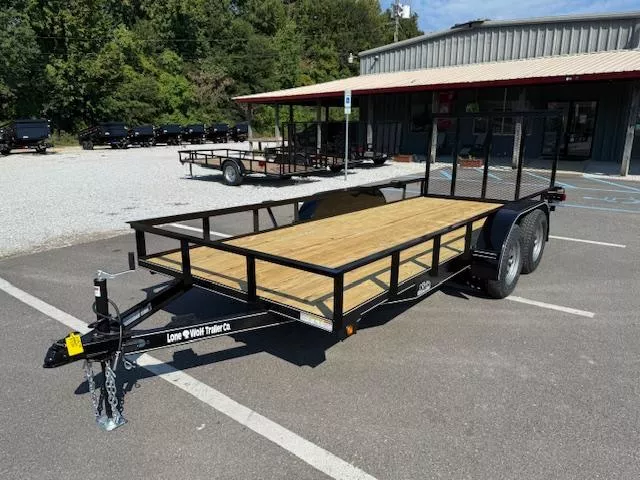 2025 Lone Wolf Trailer UT TA 6X16 Utility Trailer