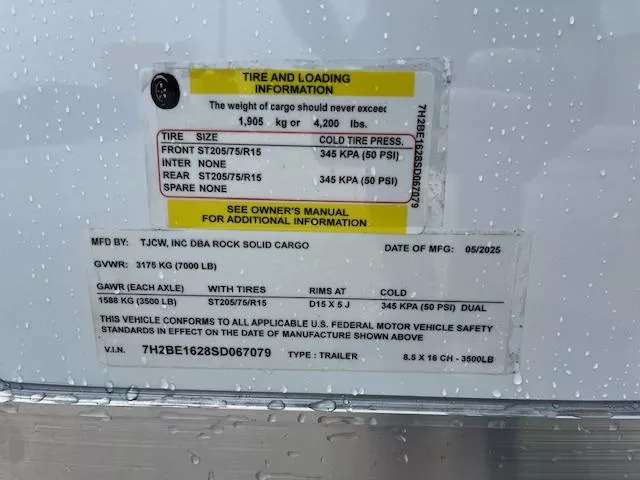 new Cargo (Enclosed) Trailers Rock Solid Cargo  for sale, in Northport, AL Thumbnail 11