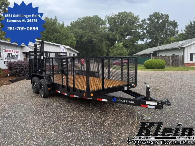 2026 Load Trail 83X16 Tandem Axle Utility Landscape Trailer