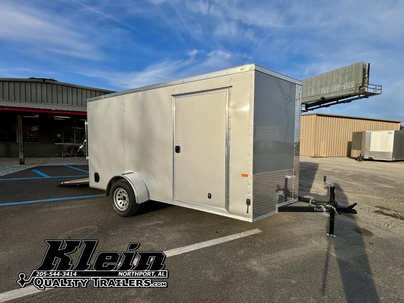 2024 Rock Solid Cargo 6x12 Single Axle Cargo / Enclosed Trailer 7x12 Trailers For Sale