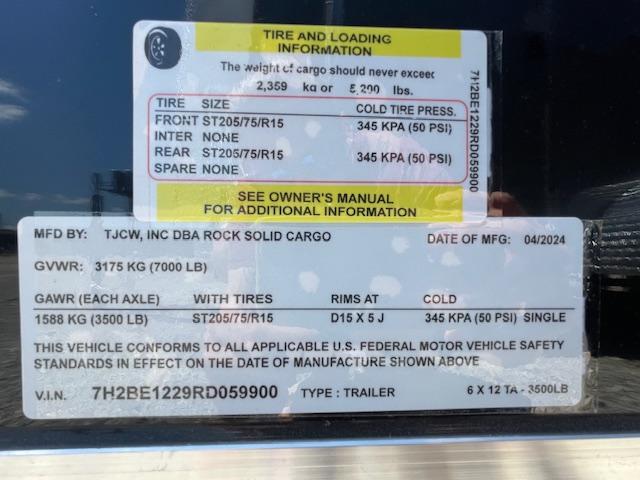 new Cargo (Enclosed) Trailers Rock Solid Cargo  for sale, in Northport, AL Thumbnail 4