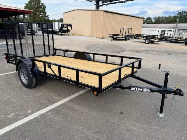 2025 Lone Wolf Trailer UT SA 6X12 Utility Trailer