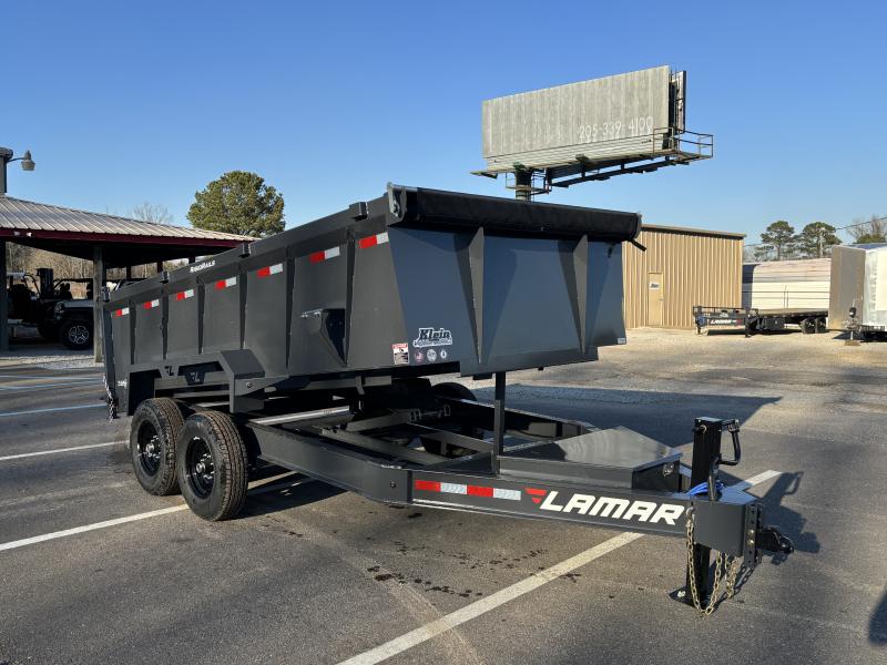 2025 Lamar Trailers 83X14 DT Dump Trailer