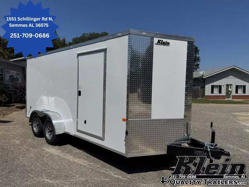 2026 Rock Solid Cargo 7X16 Tandem Axle Cargo / Enclosed Trailer